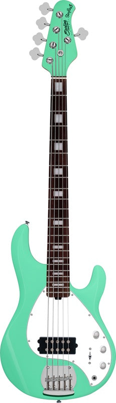 STERLING BY MUSIC MAN Stingray Plus Ray5x Seafoam Green