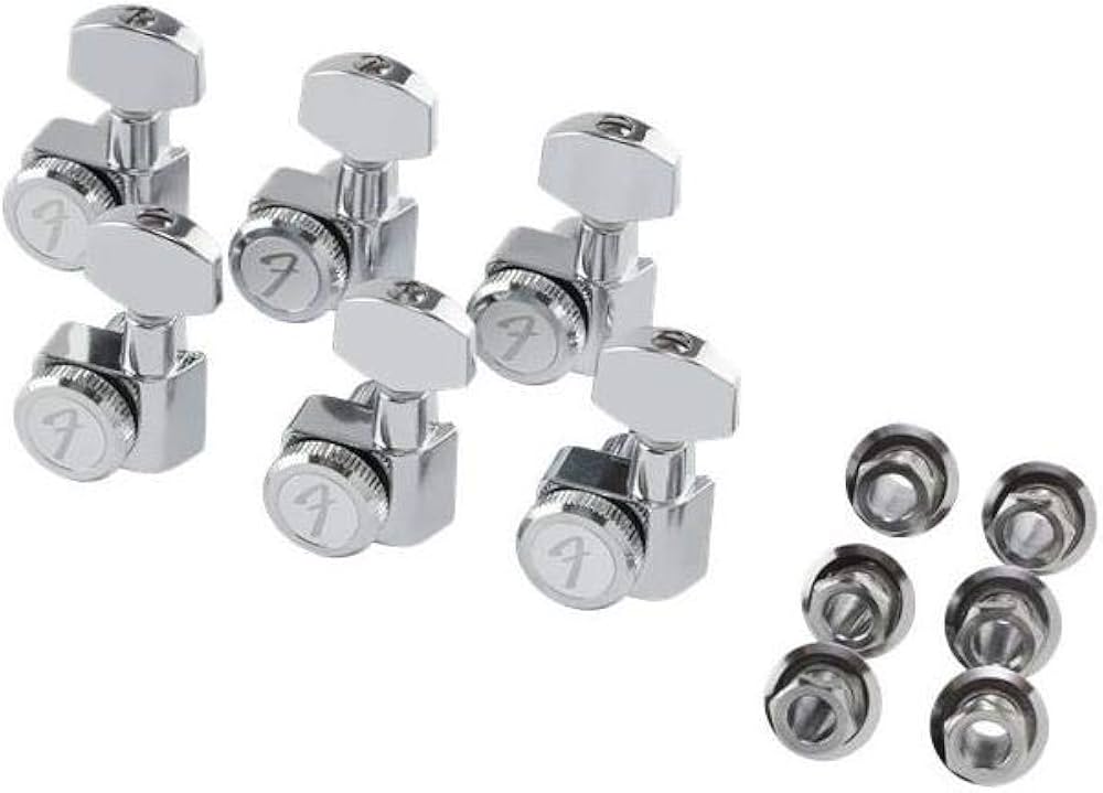 FENDER Locking Tuner Staggered Chrome