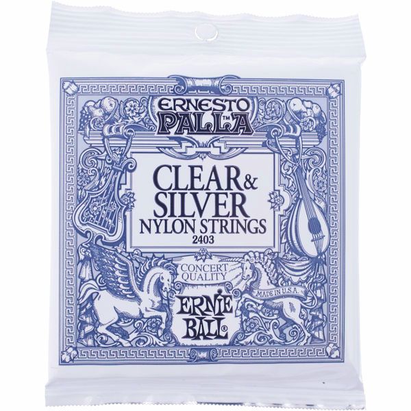 Ernesto Palla Clear & Silver Nylon Strings