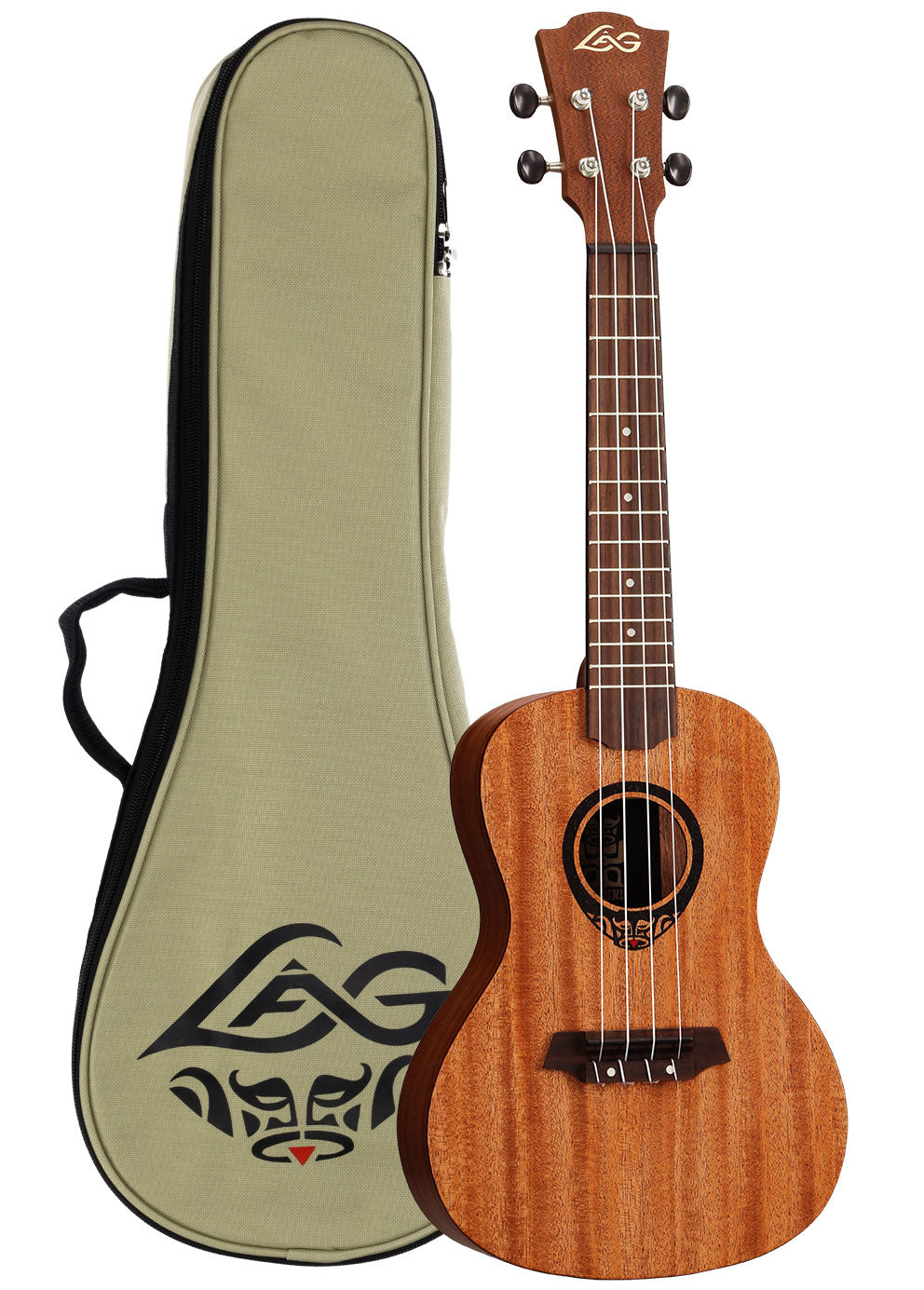 LAG TKU8C Tiki Uku Concert Natural