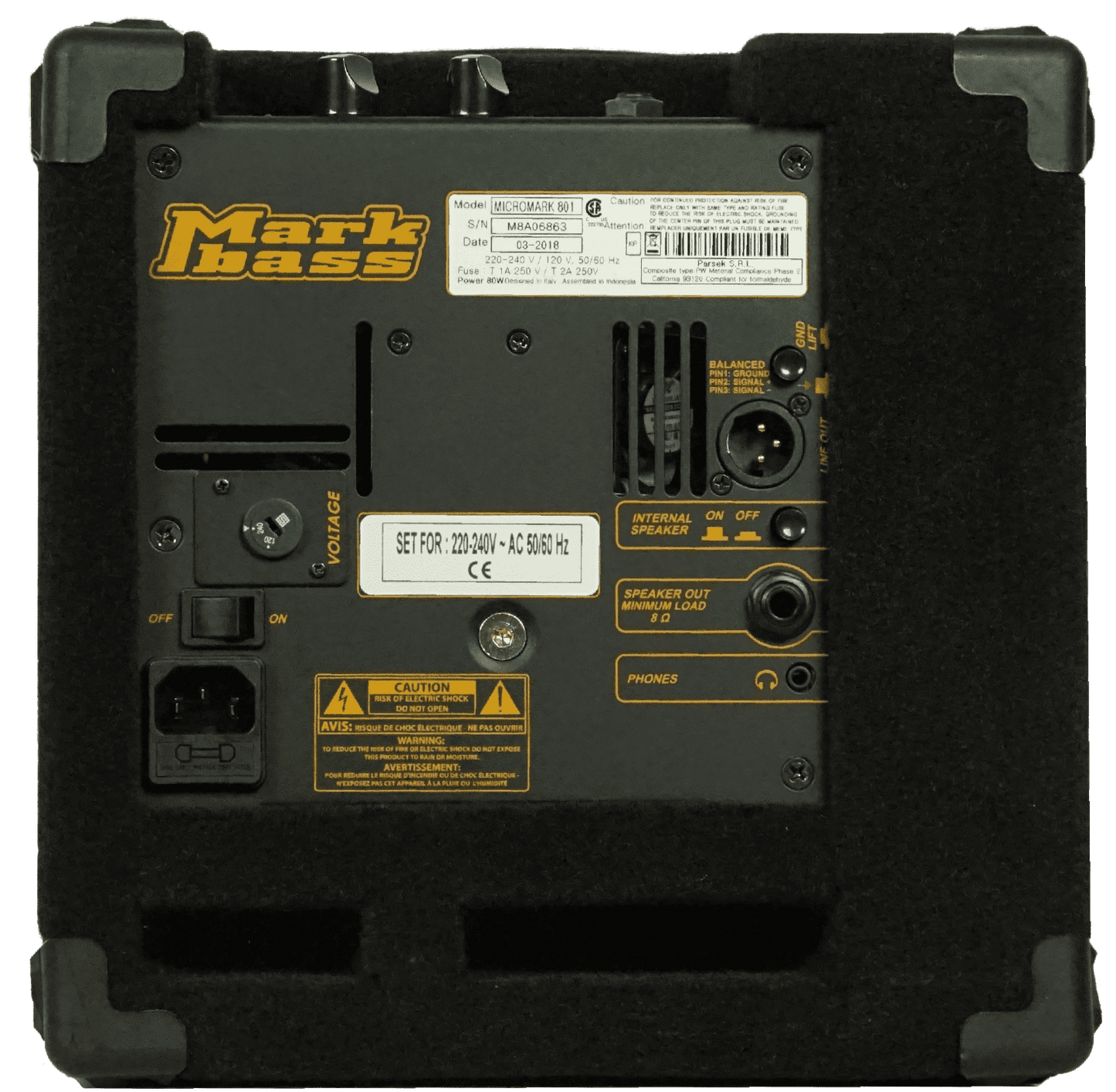 Markbass Micromark 801