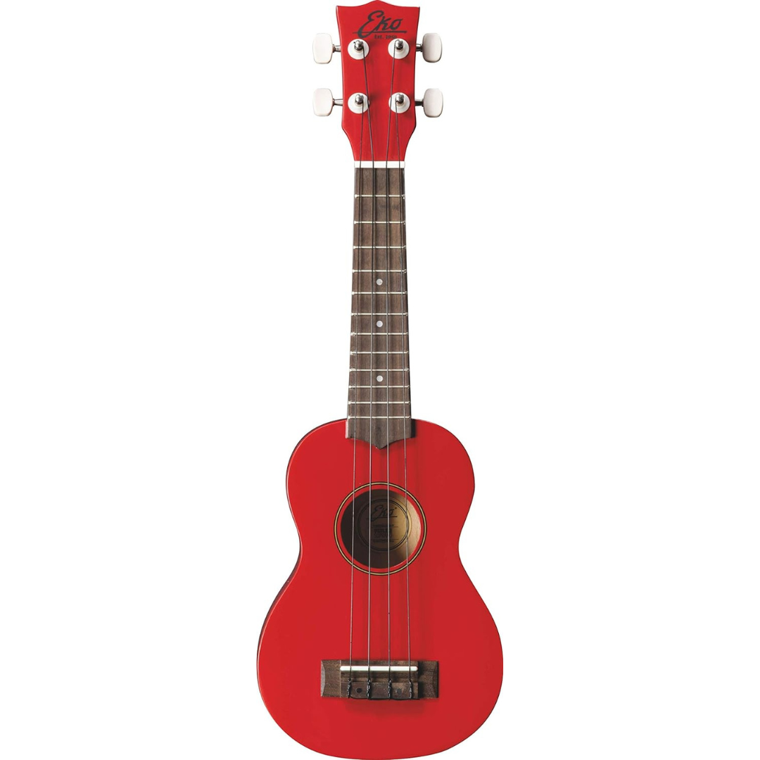 Eko Primo Soprano Ukulele Red/Yellow/Blue