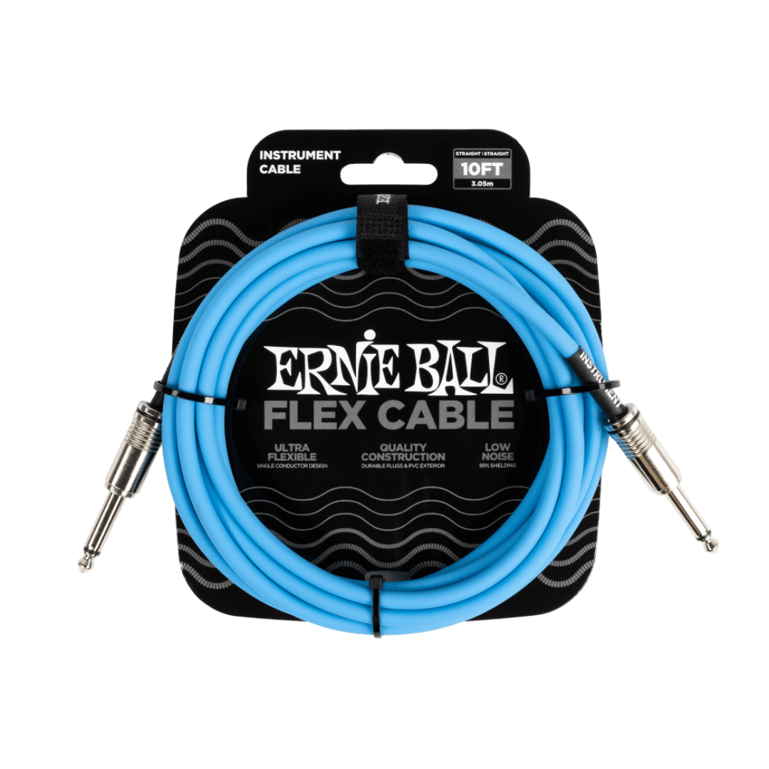 Ernie Ball Cavo Flex Instrument Dritto/Dritto 3m - Vari Colori