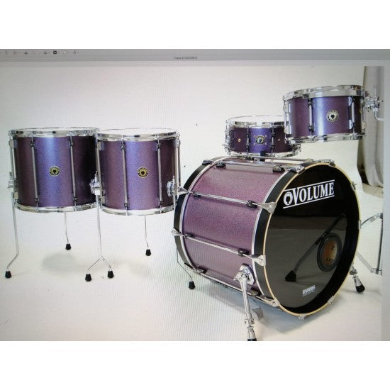 Volume LIMITED EDITION ONLY VIOLET SPARKLE DRUMS