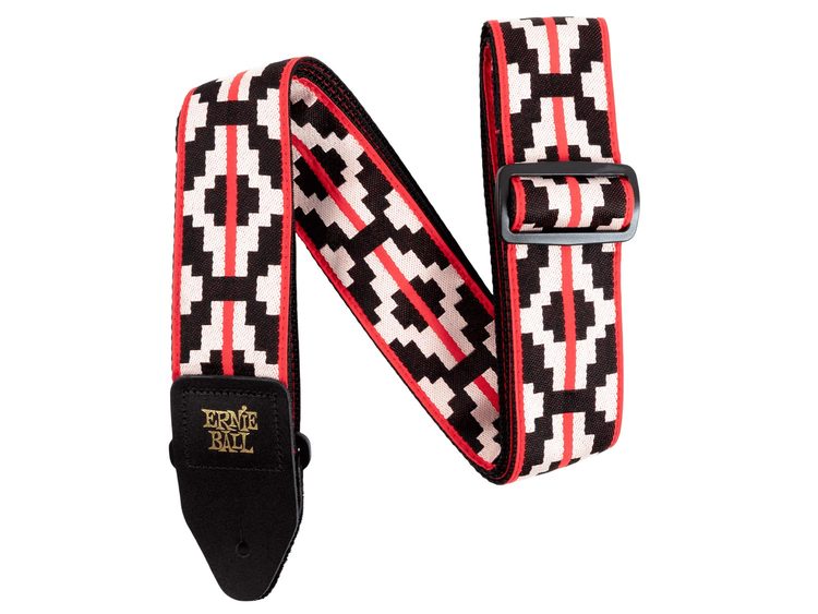 Ernie Ball - 5322 Ristra Red Jacquard Strap