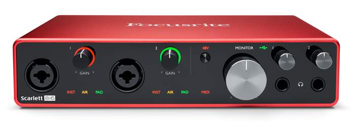 FOCUSRITE Scarlett 8i6 (3rd Gen)