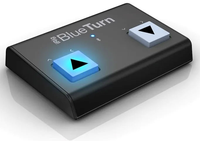 Girapagine Bluethooth per Spartiti su Tablet/Smartphone IK MULTIMEDIA iRig BlueTurn