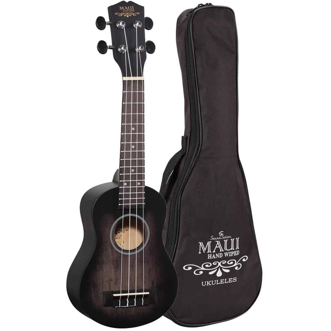 Soundsation Maui Soprano Ukulele MHW-BK Black