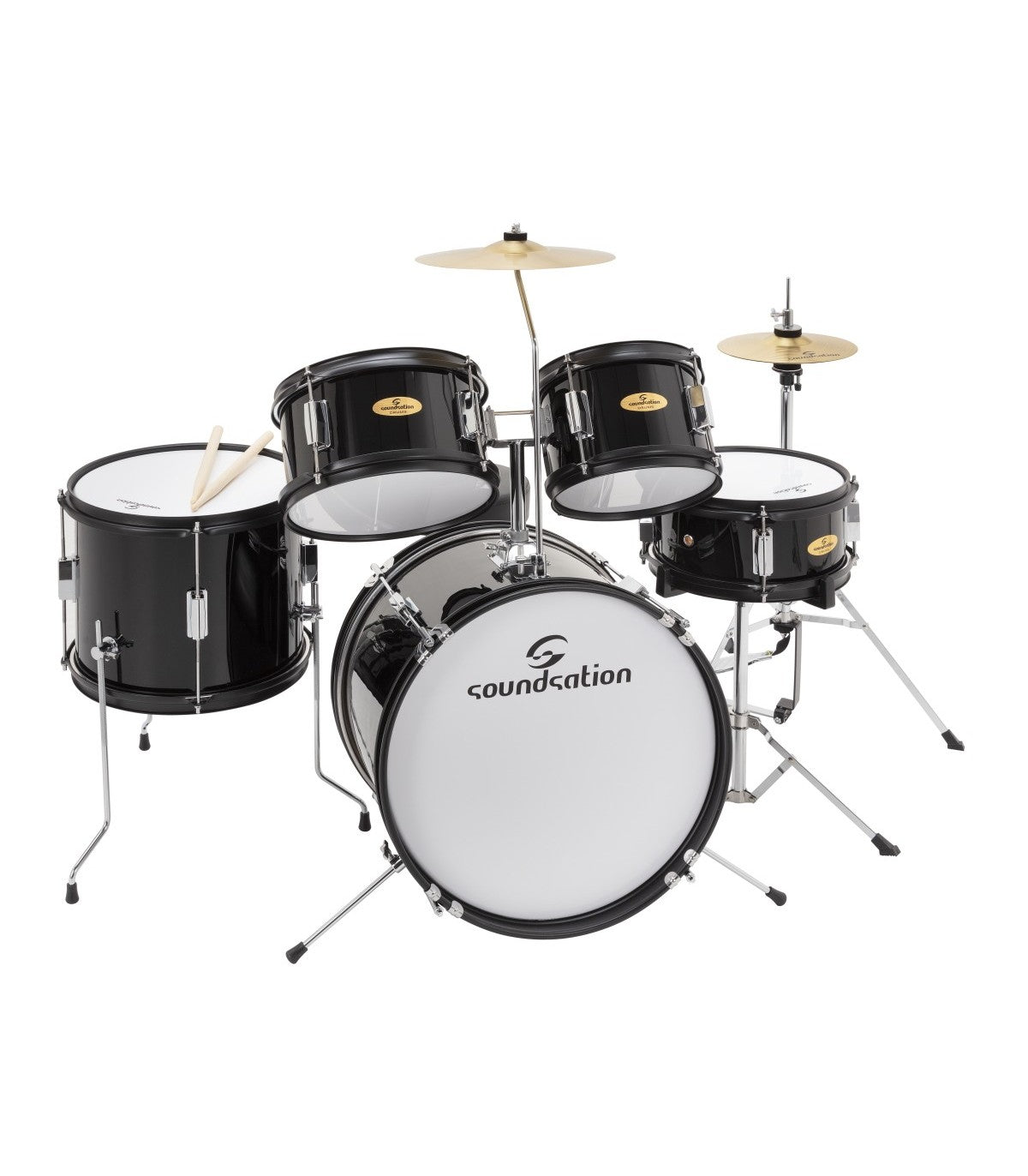 Soundsation JDK100 Black children's drum set