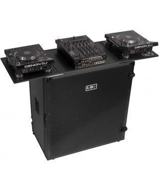 UDG Ultimate Fold Out DJ Table Black MK2 Plus with Wheels