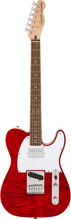 FENDER Squier Affinity Telecaster FMT SH LRL Crimson Red Transparent