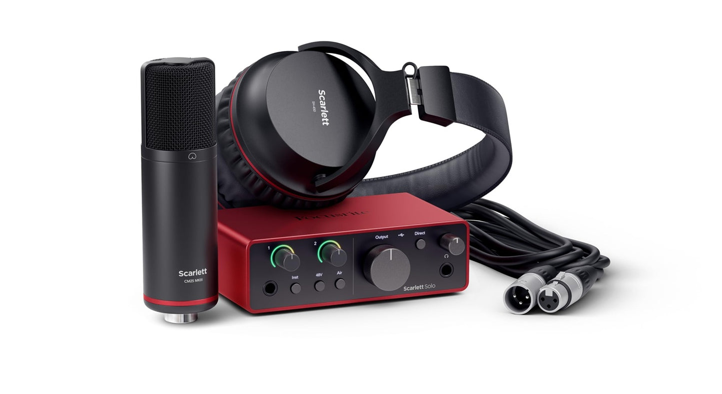 FOCUSRITE Scarlett Solo Studio (4th Gen)