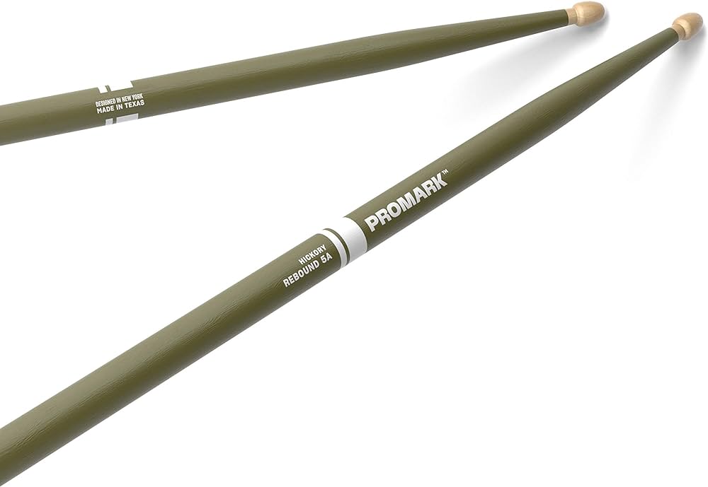 Bacchette Da Drum Promark Classic 5A Verde - Leggere E Reattive Per Batteristi - Foto 12