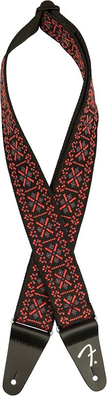 FENDER Pasadena Woven Straps Lattice Red