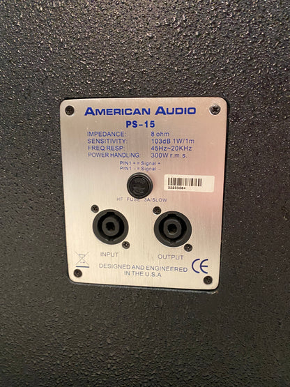 American Audio PS-15 - Guaranteed Used