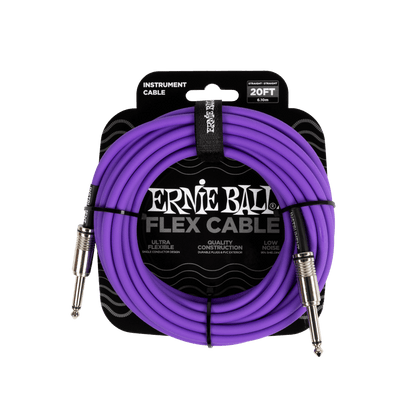 Ernie Ball Cavo Flex Instrument Dritto/Dritto 5m - Vari Colori
