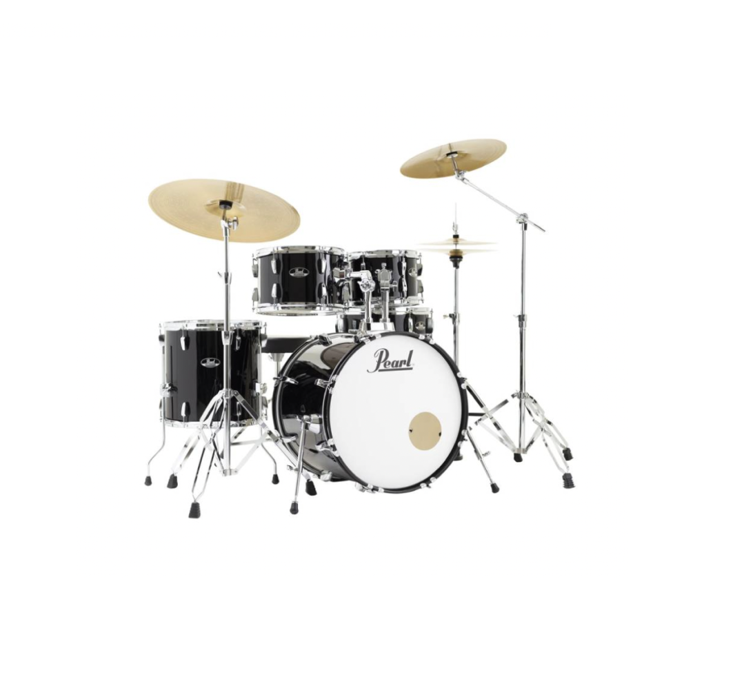 Pearl RS585BC/C31 Roadshow 18" Jet Black with 3 Sabian Cymbals
